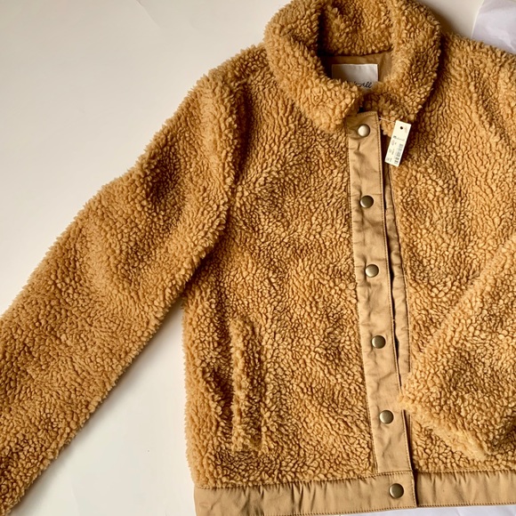 🔆Host Pick🔆Madewell Sherpa Portland Jacket XS